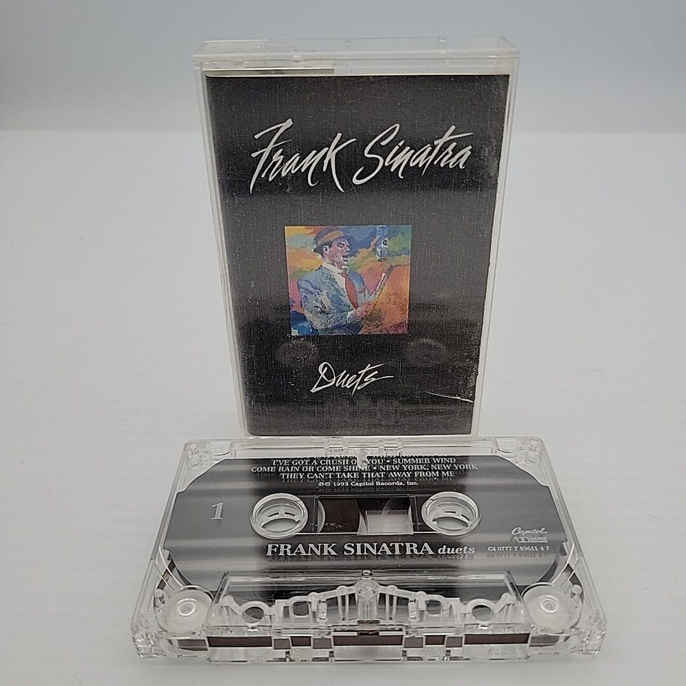 Frank Sinatra Duets Cassette Tape 1993 Capitol C4 0777 7 89611 4 7 Pop Vocal